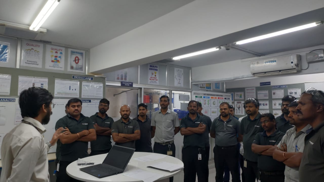 ISO 50001:2018 Energy Management System training at Gardner Aerospace facility